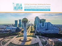 89th World Library and Information Congress (WLIC 2025) of the International Federation of Library Associations and Institutions (IFLA)