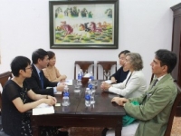 Ambassador of the Kingdom of Spain to Viet Nam pays a working visit to the National Library of Viet Nam